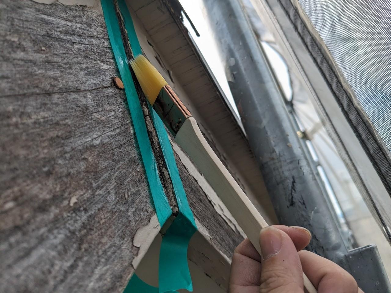 福岡県古賀市日吉のI様邸でサビを改善し進行を防いで色褪せた外壁と屋根を新築のように塗り替えました。6/5完成です。【HPより】